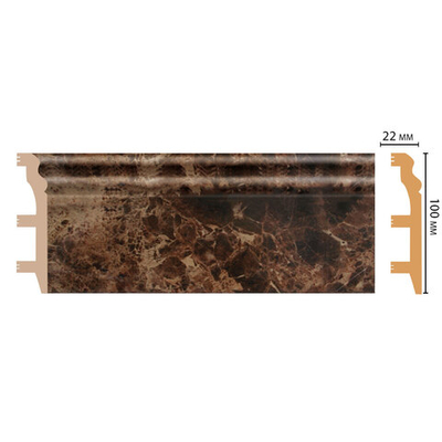 Плинтус Decomaster D232 D232-713