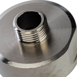 Переходник STOUT никелированный 1 1/2"x1/2" ВР/НР