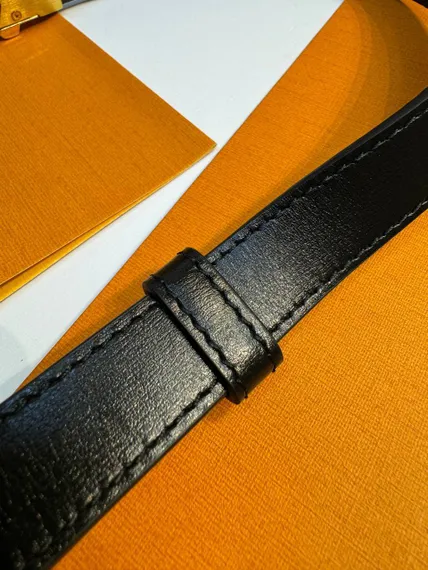 Ремень Louis Vuitton GO-14 чёрный