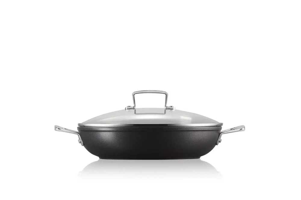 Le Creuset Сковорода PRO с антипригарным покрытием 28см с крышкой