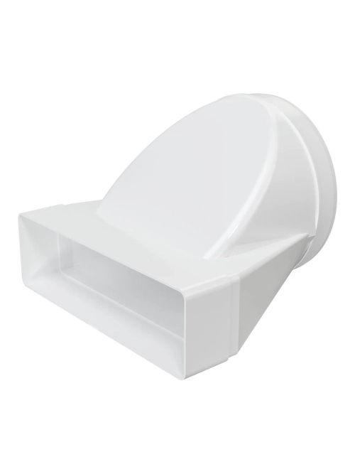 Соединитель 60х120/D100 эксц плоский/круглый 612СП10КП ERA