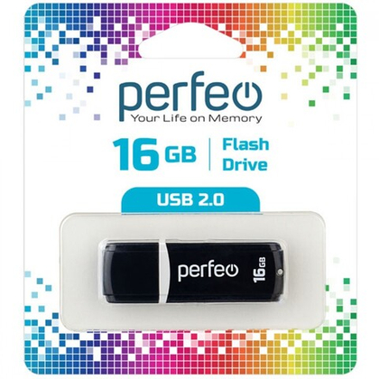 16GB USB C02 Perfeo black