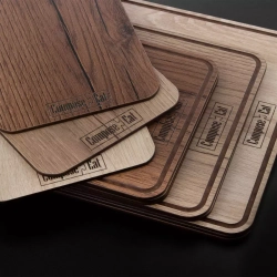 Доска разделочная 22x15см ComposeEat дуб светлый