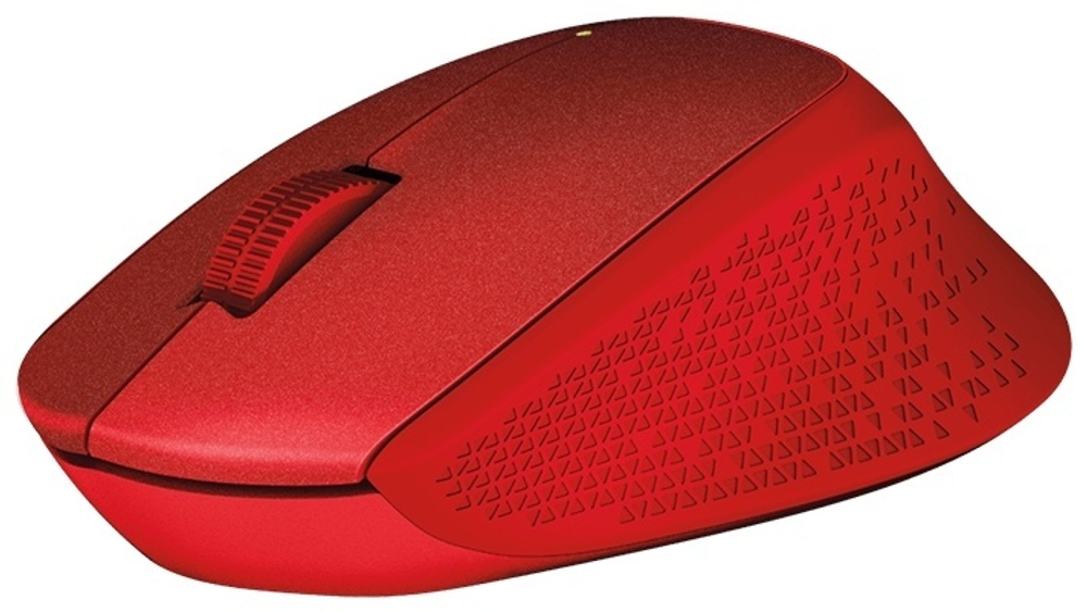 Мышь Logitech M330 Silent Plus красный