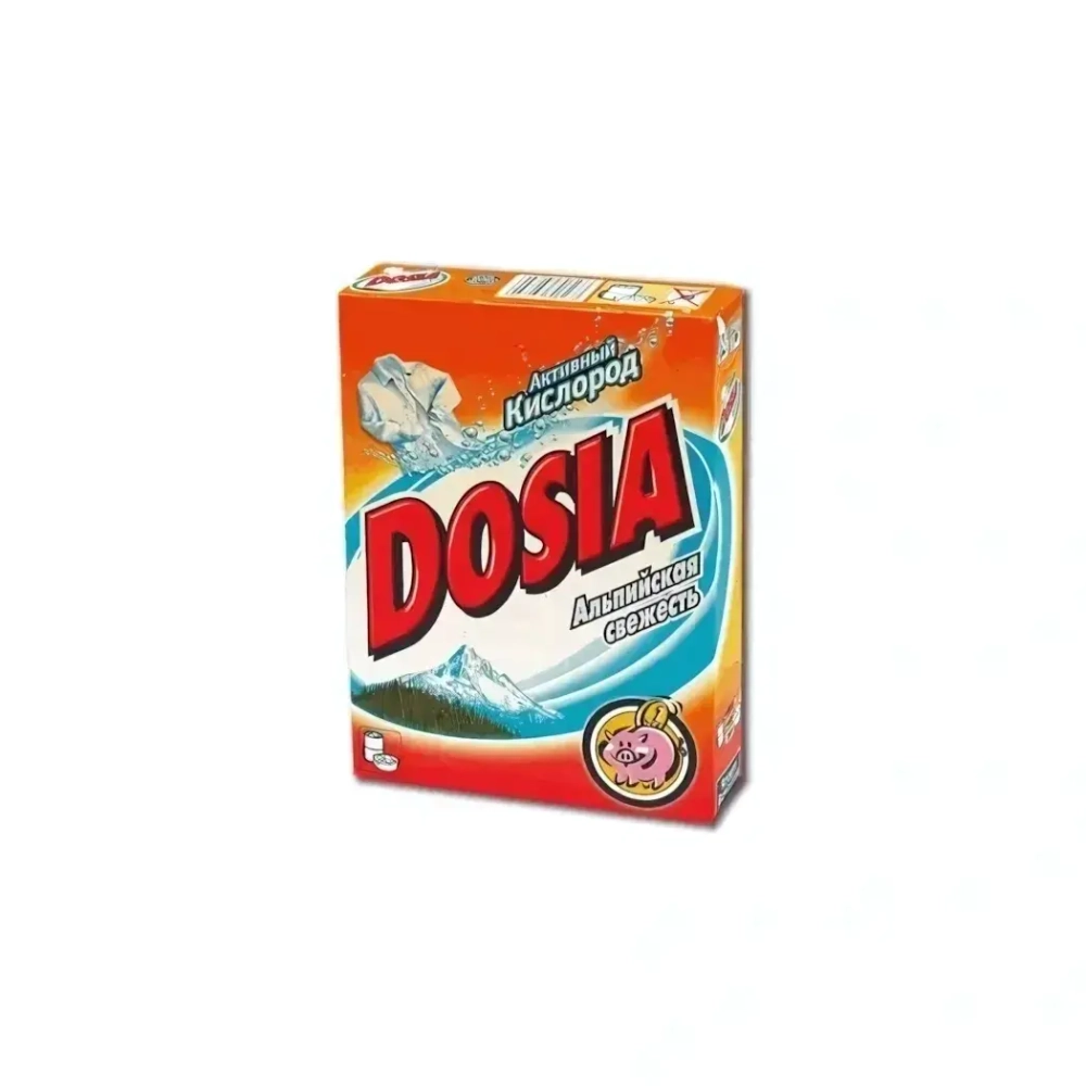Порошок стиральный DOSIA Альпийская свежесть ручная стирка 400гр