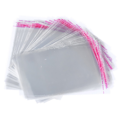 Пакет с клеевым клапаном 10,6*10/3см 25мкм (100шт в упак)