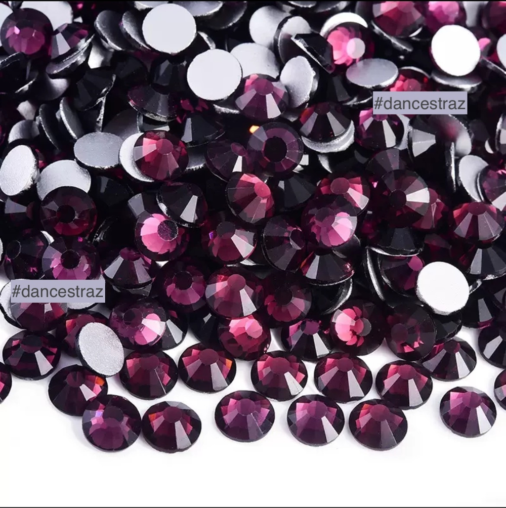 Стразы клеевые, Dark Amethyst, P05, SS16, 1440, (F2)
