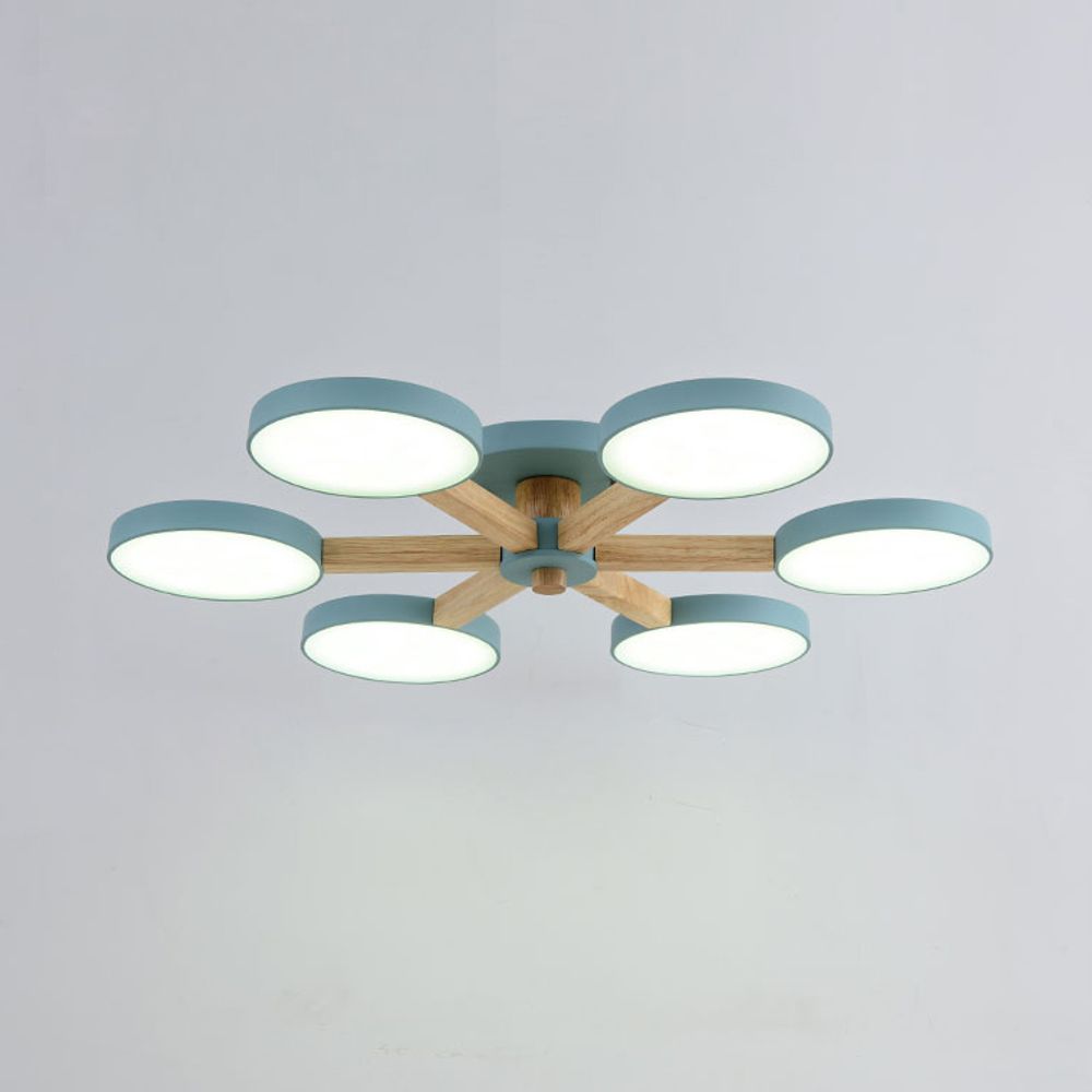 Потолочная Люстра Turna 6 Blue By Imperiumloft