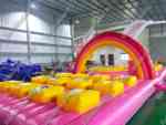 Надувная игра "Радужный кролик"