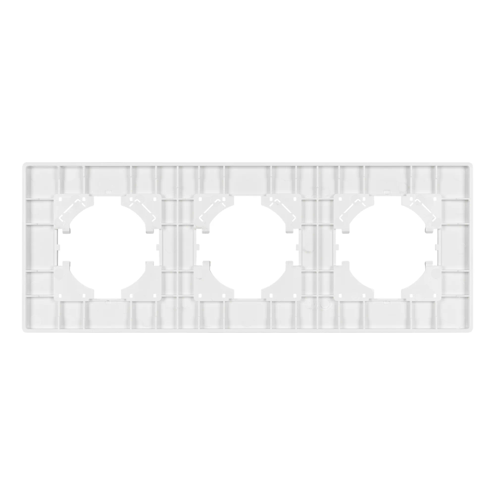 Рамка пластиковая FRM-PERIO-PL-3-BK (Arlight, -) 049755