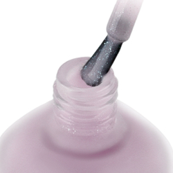 IQ Beauty Укрепитель для ослабленных и ломких ногтей с коллоидным золотом Gold Hardener, 12,5 мл Лиловый с мерцанием белого золота