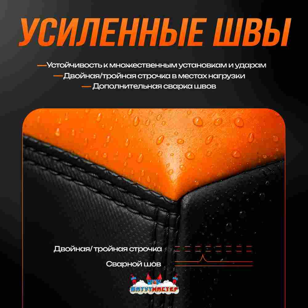 Надувная подушка «AcroBag» для трюков, прыжков и каскадёрских падений, 10×10×3,5 м
