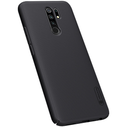 Тонкий чехол от Nillkin для Xiaomi Redmi 9, Redmi 9 Prime и Poco M2, серия Super Frosted Shield, черный цвет