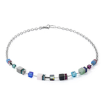 Колье Coeur de Lion Multicolour Gemstone 3040/10-1561