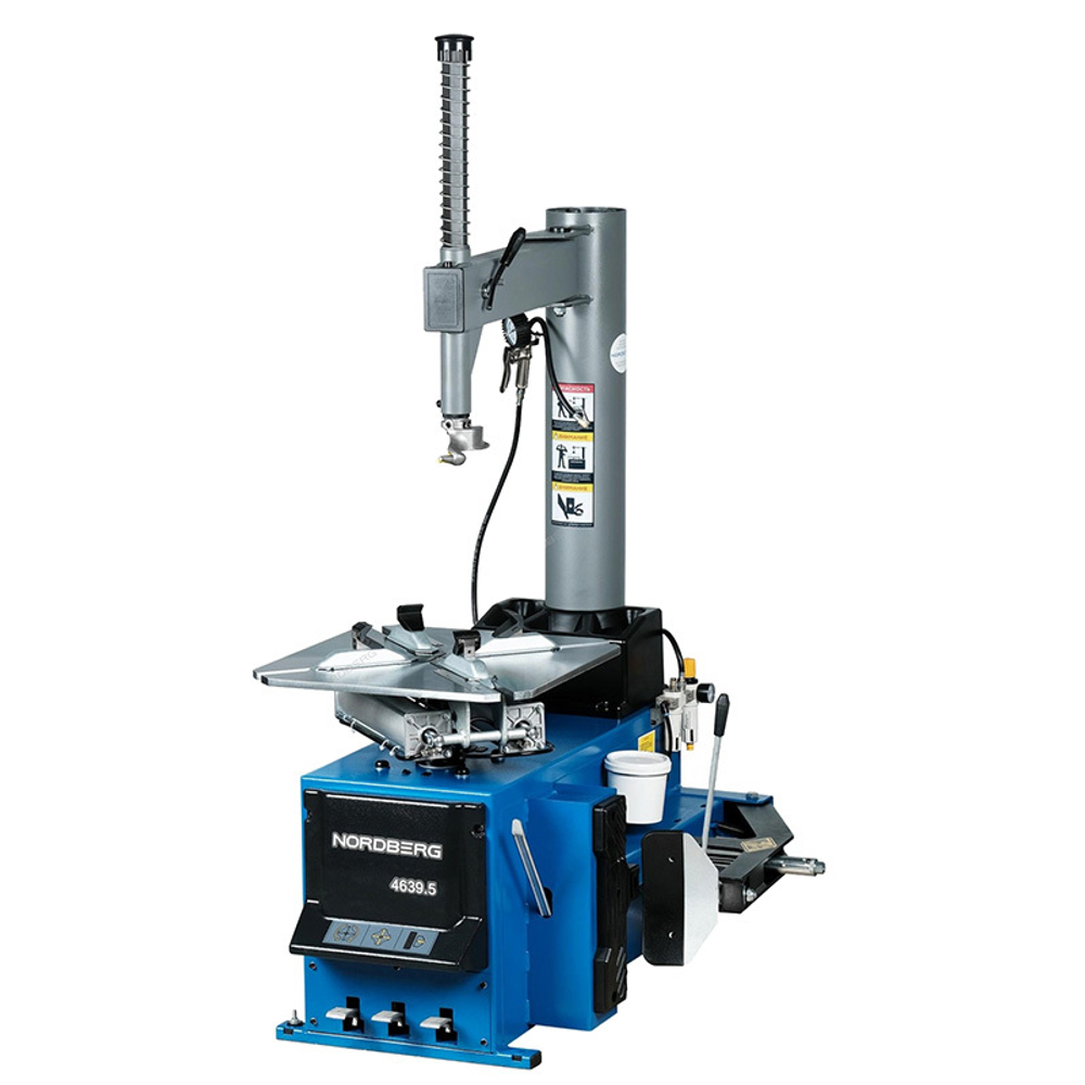 NORDBERG (4639,5) Шиномонтажный полуавтоматический станок 220В, 1 скорость, усиленный отжим (синий)