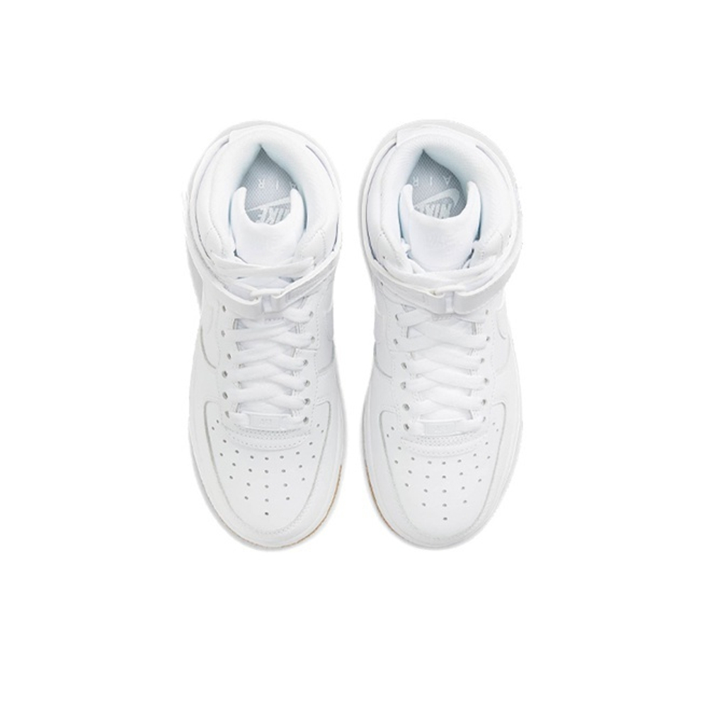 Кроссовки Nike Air Force 1 High GS White Gum