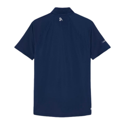 Теннисное поло Lacoste Tennis x Novak Djokovic On Court - navy blue