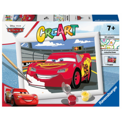 Ravensburger - CreArt Книга для рисования Тачки светящиеся МакКуин 201747 / артикул   201747  / GTIN 4005556201747