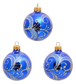 Элита НФШ-1202/3 Набор ел.украшений Шар 3шт «Фейерверк» 60 мм