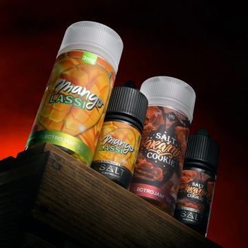 Купить Жидкость ELECTRO JAM - Salt Caramel Cookie 100 мл