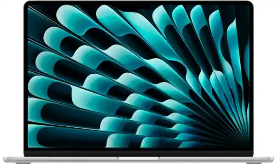 Apple MacBook Air 15" 2025 (M4, 10C CPU/10C GPU) 16 ГБ 512 ГБ SSD MW1H3 silver (русская клавиатура)