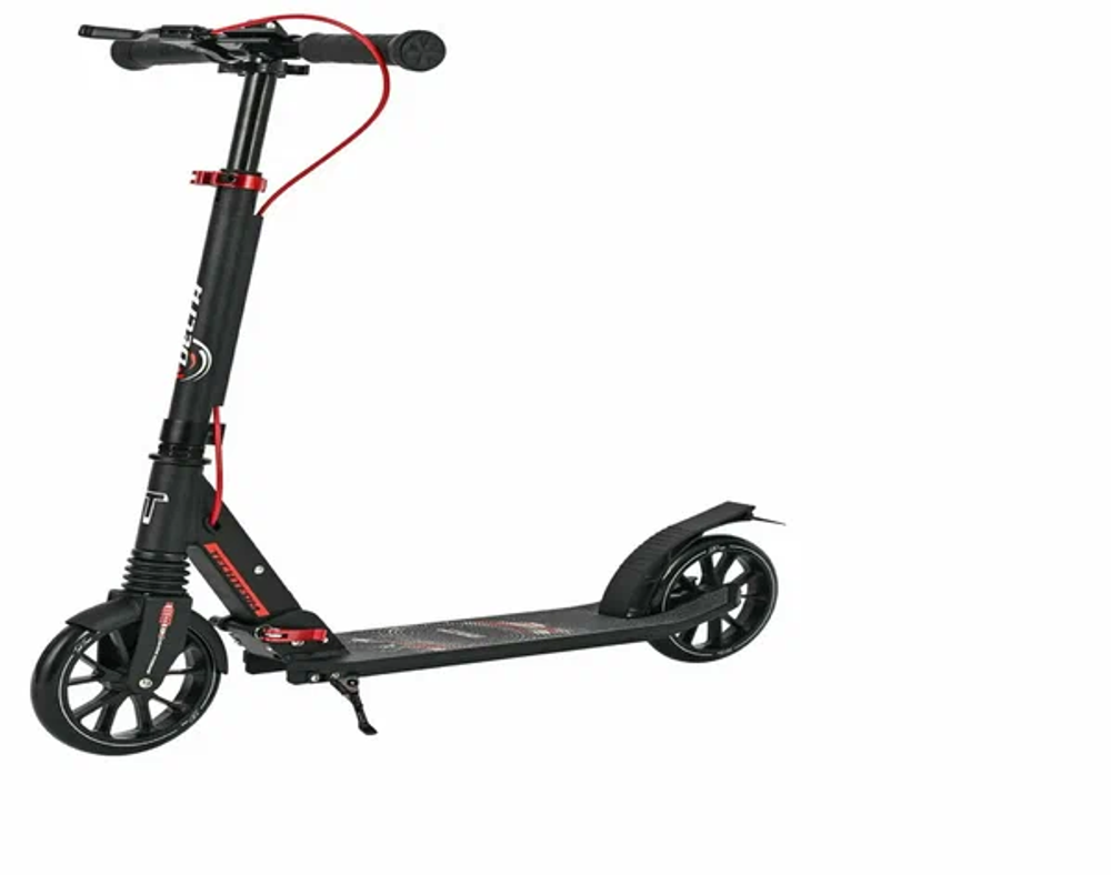 Самокат Tech Team Delta (black-red, NN010200)