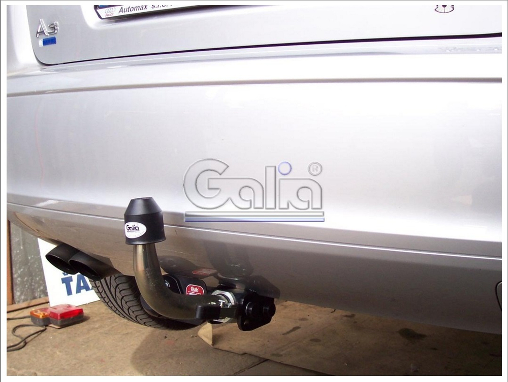 Оцинкованный фаркоп на Audi A3 Sportback хетчбек 5 дверей 2004-2008, 2008-2013 (без электрики), Galia A045C