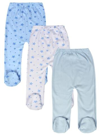 Набор ползунков пенье (3шт), для мальчика, р.р. 62, цв в ассорт, (Аmoteks)