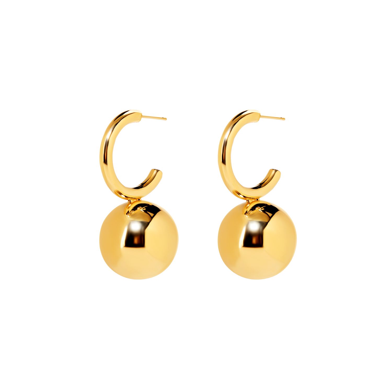 Серьги Halo Charm Earrings – Gold