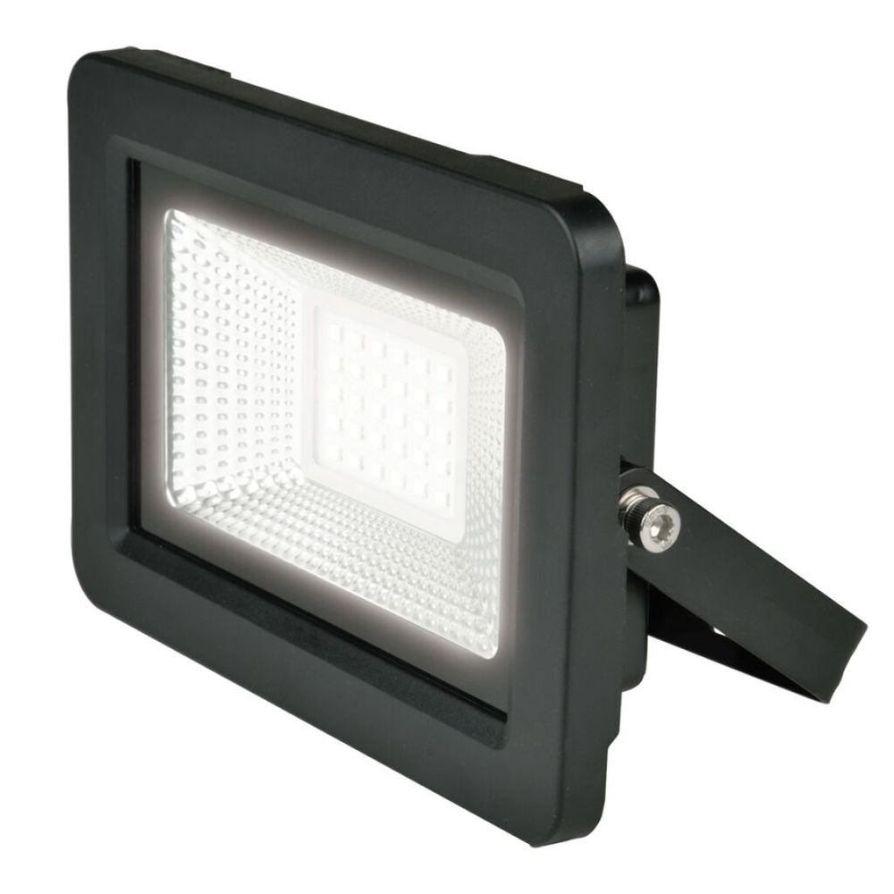 ULF-F19-30W/6500K IP65 175-250В BLACK Прожектор светодиодный. Дневной свет (6500K). Корпус черный. TM Uniel.