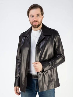 Кожаная куртка демисезонная