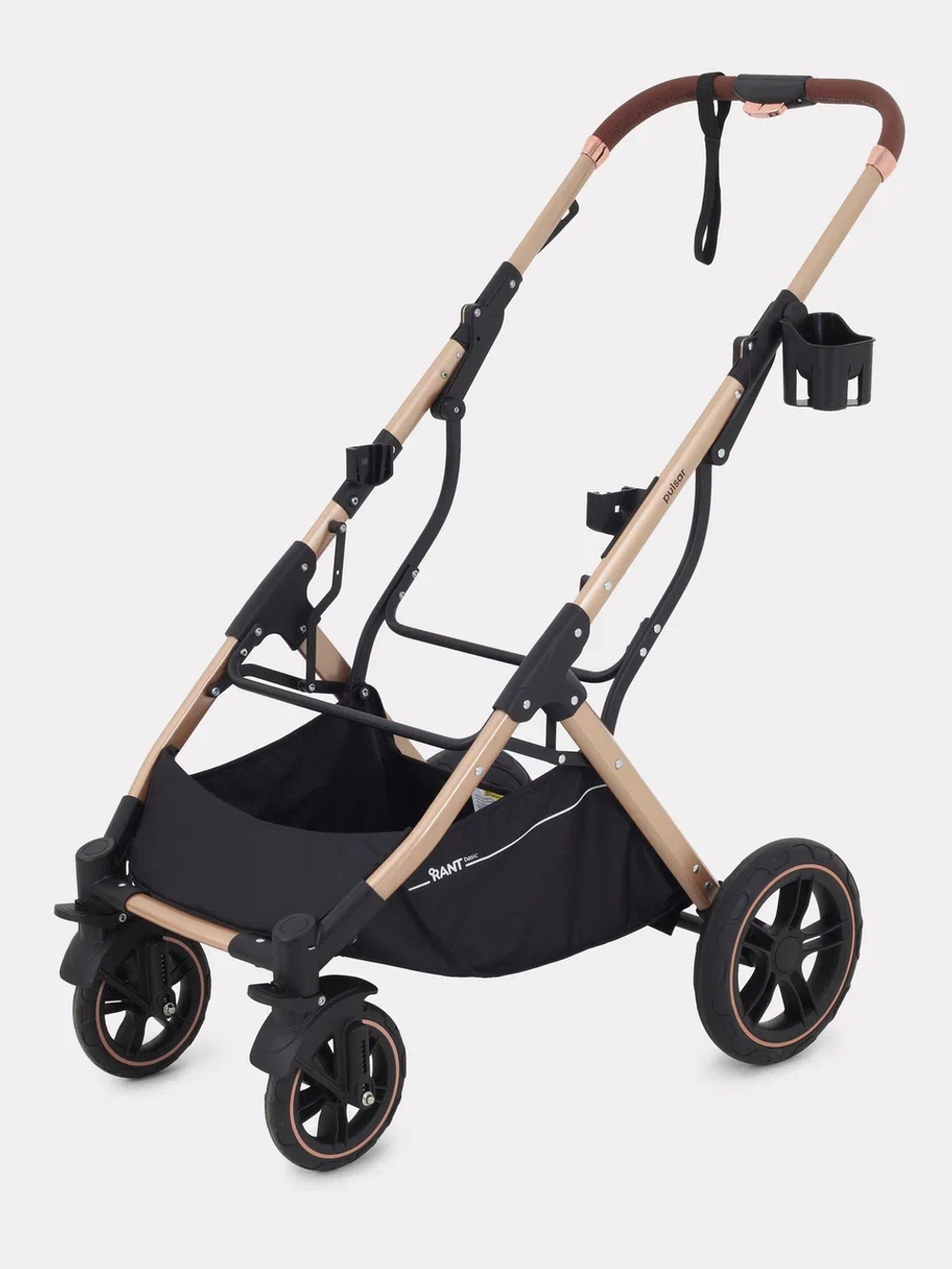 Коляска трансформер Rant Basic Pulsar Gold Black