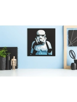 3D Картина по номерам Штурмовик империи, герои Star wars