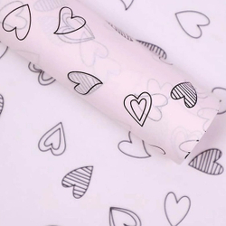 Тишью Сердце штрих 50*70*28листов