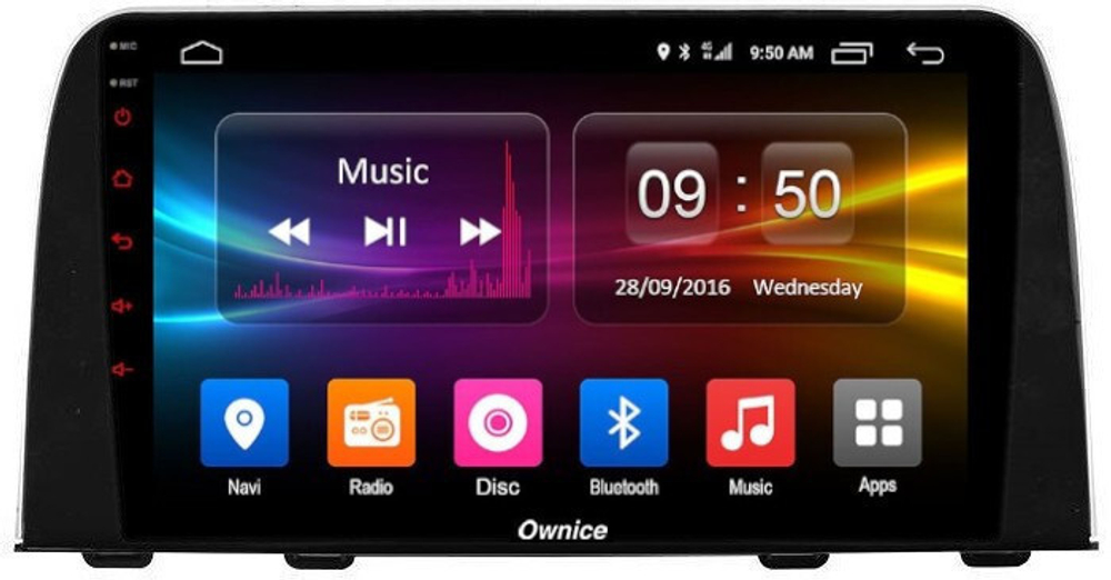 Магнитола для Honda CR-V 2017+ - Carmedia OL-9651 IPS, Android 10, 8 ядер (TS18), 4G SIM-слот