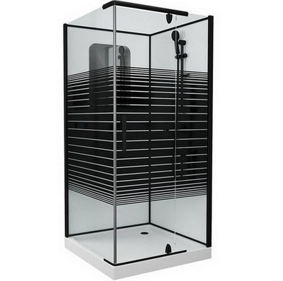 Душевая кабина Grossman Classic GR271QR (90х90х205) дверь распашная,4 места