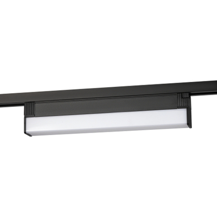 Трековый светильник однофазный ЭРА TR53-1840 BK светодиодный 18Вт 4000K черный