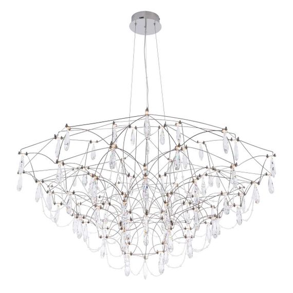 Подвесная светодиодная люстра Modelux Premium ML.5602.1200P СН