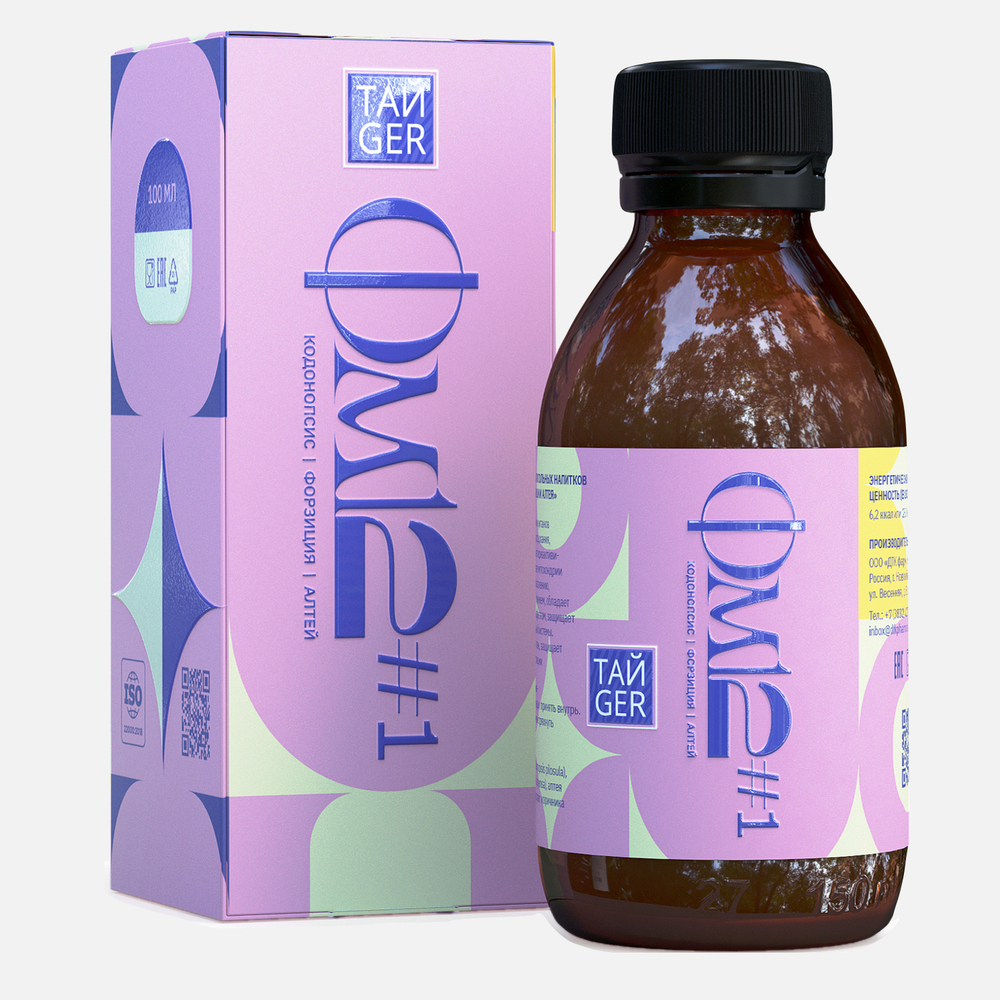 ТАЙGER ФМ12#1, 100 мл