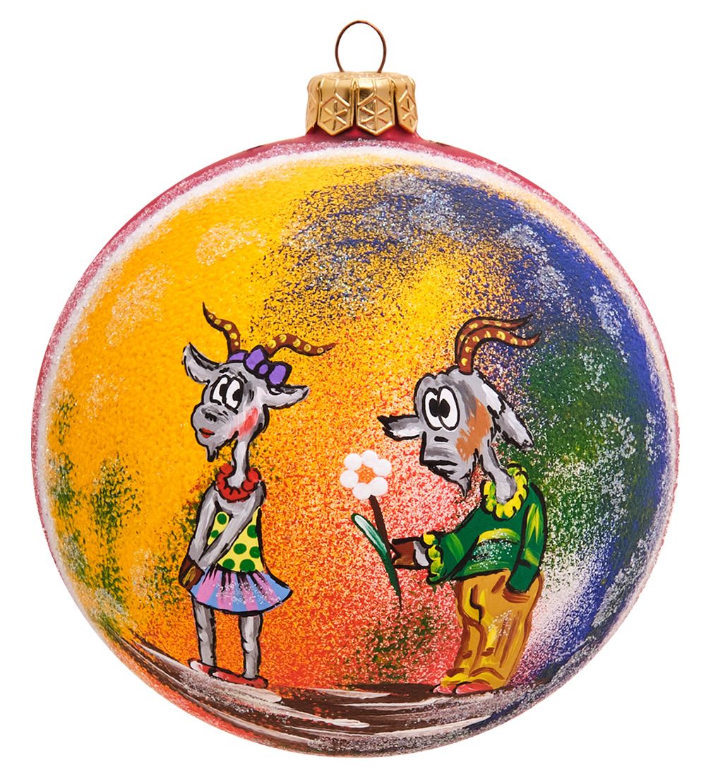 Элита НФШ-1451/2 Ел.украшение Шар «Влюблённые» 100 мм