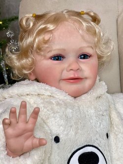 Кукла Реборн мягконабивная 60см в пакете (FA-585)