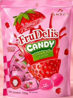 Мармелад FruDelis Клубника 700г