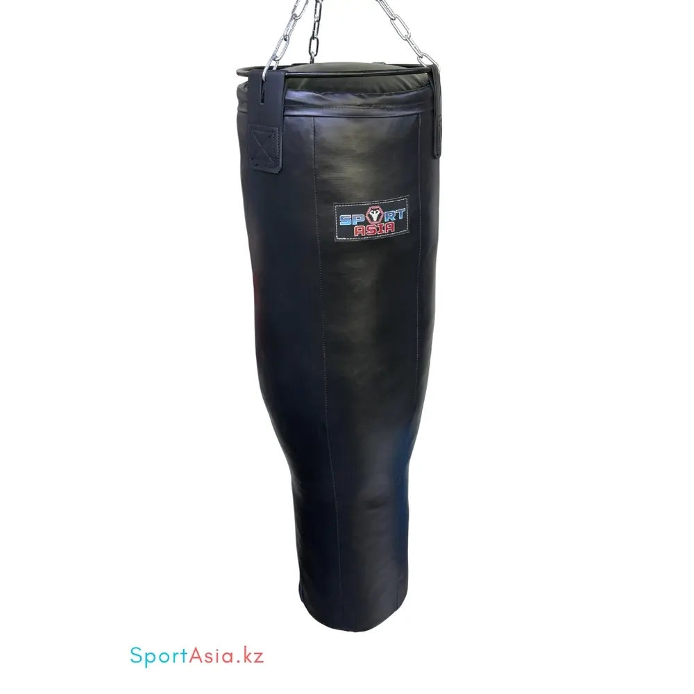 Боксерская груша для апперкота 40×120 см черная Гильза