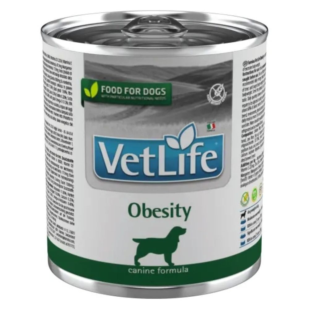 Консервы FARMINA Vet Life для собак при ожирении Obesity (паштет) - 300 гр