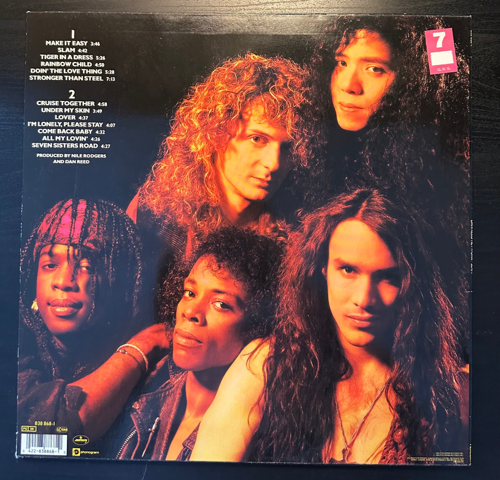 Dan Reed Network - Slam (Голландия 1989г.)