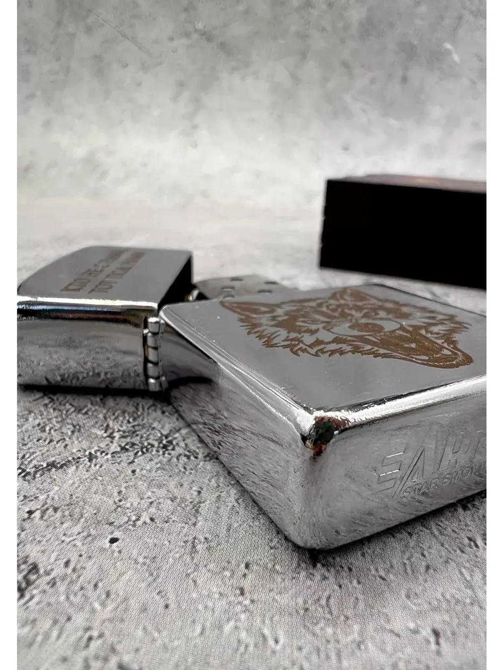 Зажигалка подарочная бензиновая Кто не с нами...