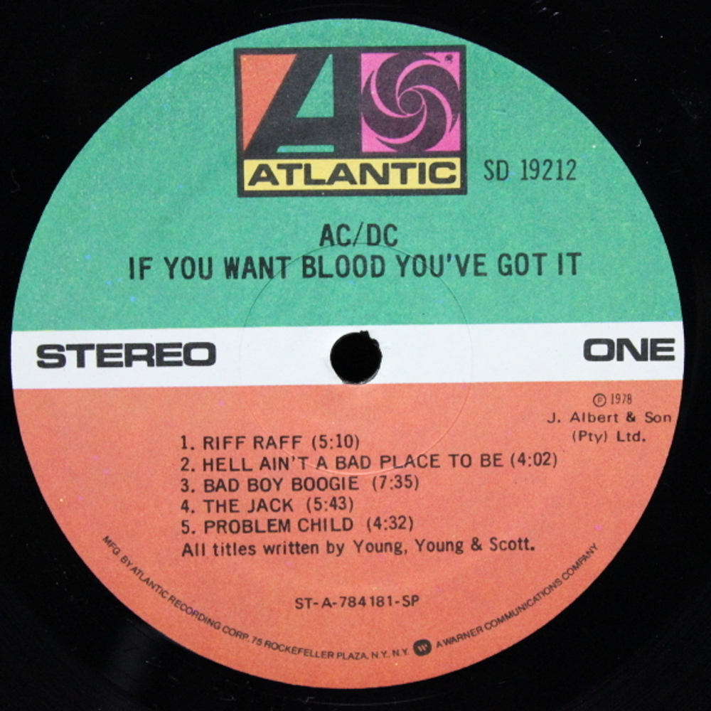AC/DC / If You Want Blood You've Got It (LP)