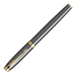 Ручка перьев. Parker IM Premium Grey Core GT (2213776) M черн. черн. подар.кор.