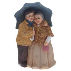 GAEM Фигурка декоративная "Бабушка с дедушкой", L12 W9,5 H18,5 см, 2в.