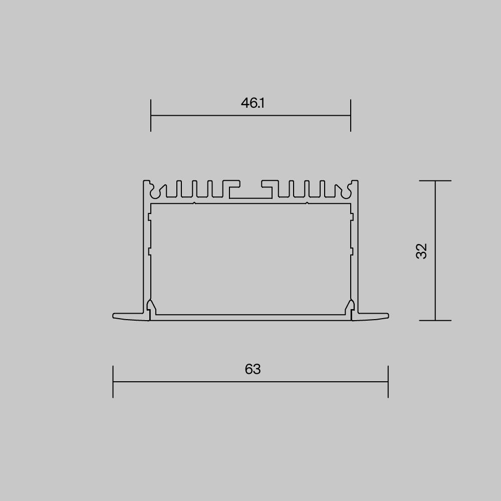 Профиль Led Strip 632004